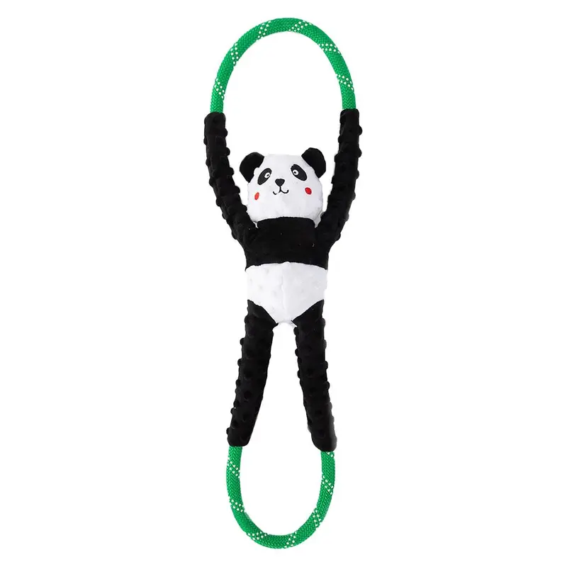 ZippyPaws RopeTugz Dog Toy - Panda