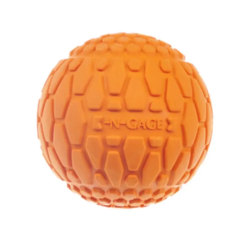 N-Gage Squeaker Ball Dog Toy - Orange