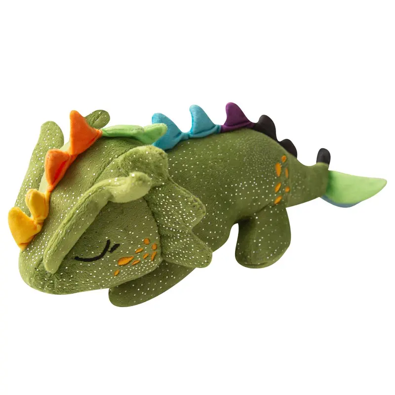 Snugarooz Drowsy the Dragon Dog Toy - Green