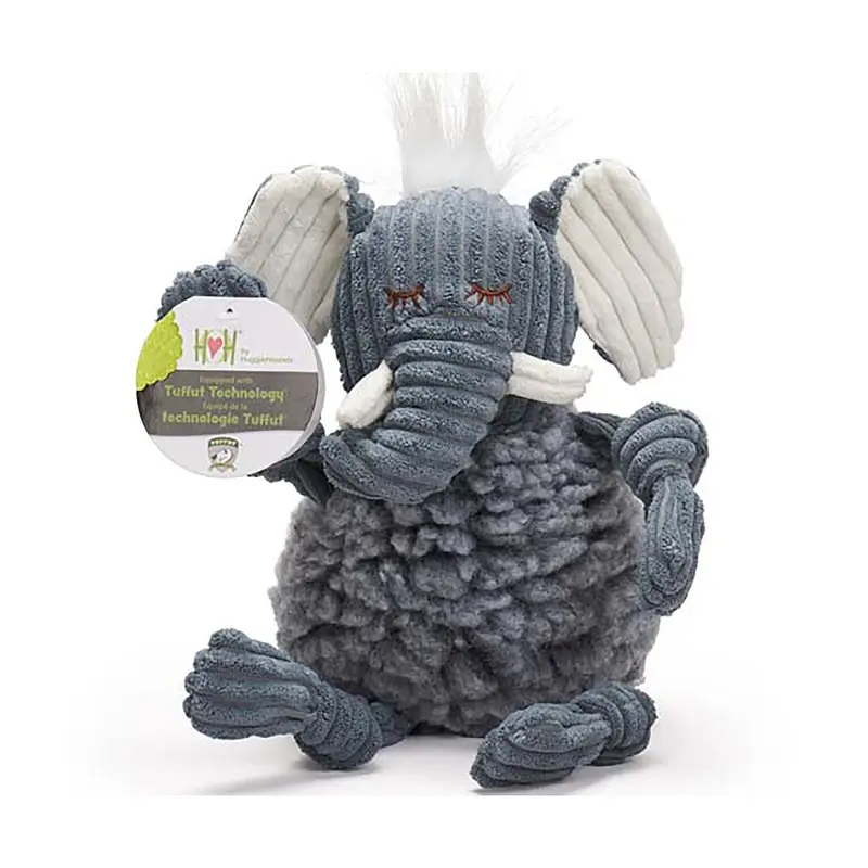 HuggleHounds Hugglefleece Fluffer-Knottie - Ellamae the Elephant