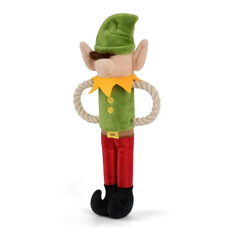 P.L.A.Y. Merry Woofmas Dog Toy - Santa's Little Elf-er