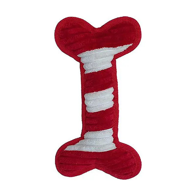 PetLou Christmas Bite Me Dog Toy - Bone