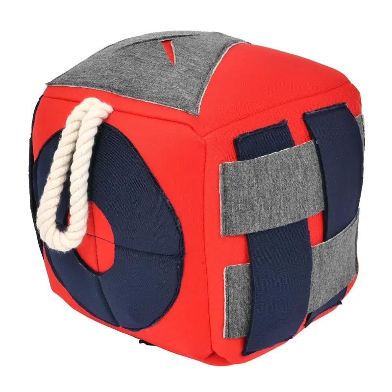 Roller Dog Toy by Puppia - Red