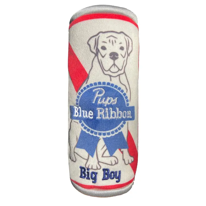 Huxley & Kent Power Plush Dog Toy - Pups Blue Ribbon
