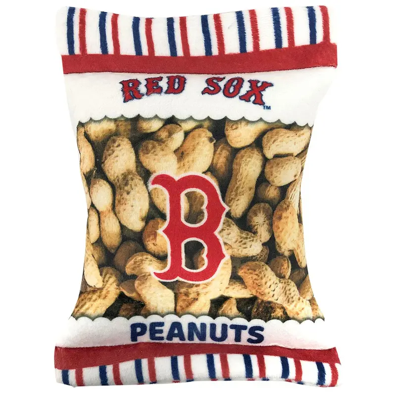 Boston Red Sox Peanut Bag Dog Toy by Pet's First