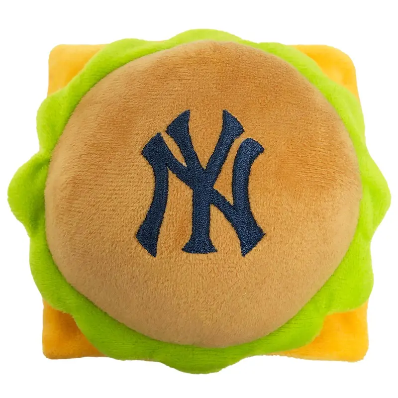 New York Yankees Hamburger Dog Toy by Pet's First