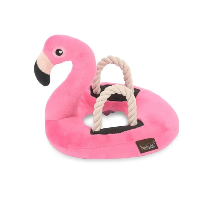 P.L.A.Y. Tropical Paradise Collection Dog Toy - Flamingo Float
