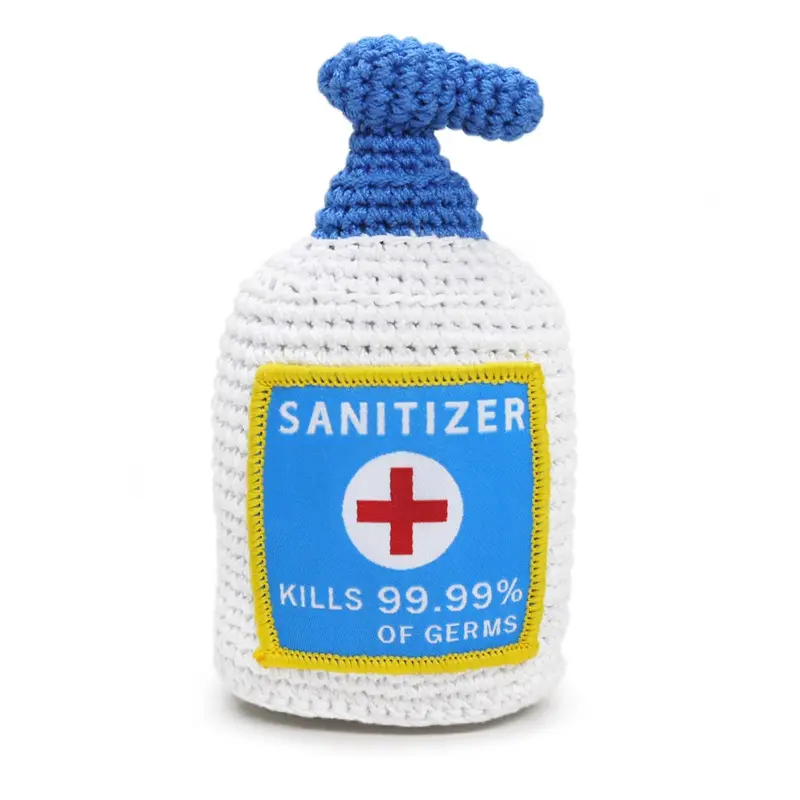 Sanitizer Crochet Dog Toy by Dogo