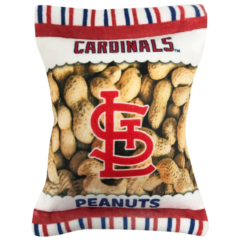 St. Louis Cardinals Peanut Bag Dog Toy by Pet's First