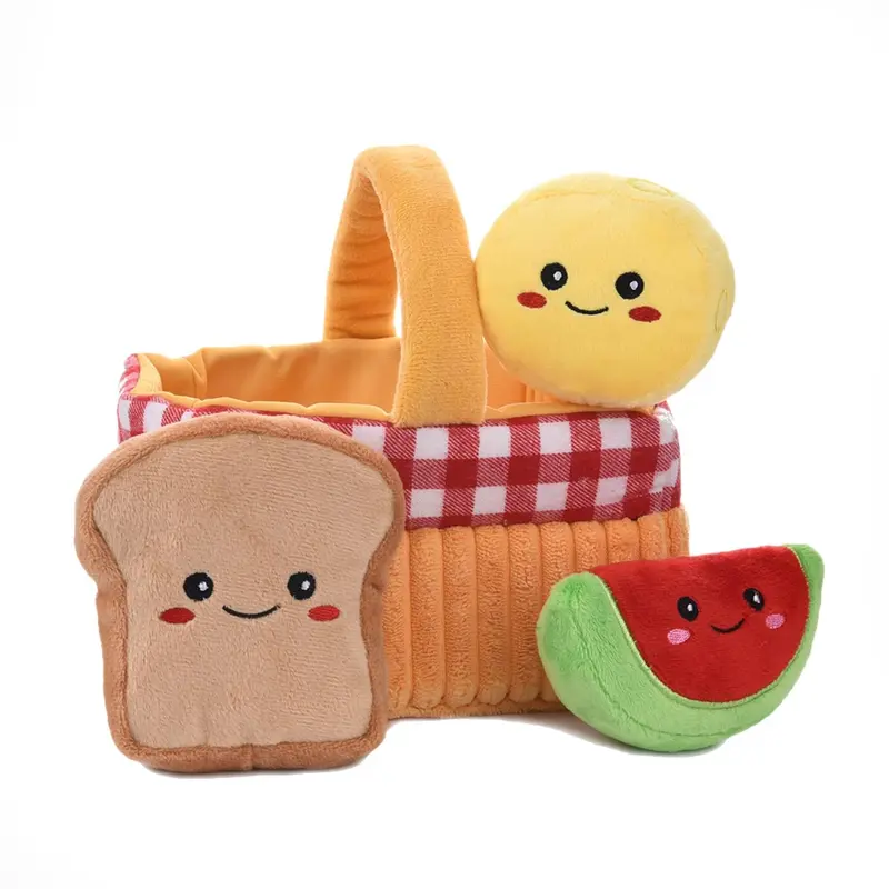 HugSmart Picnic Time Puzzle Hunter Dog Toy - Picnic Basket