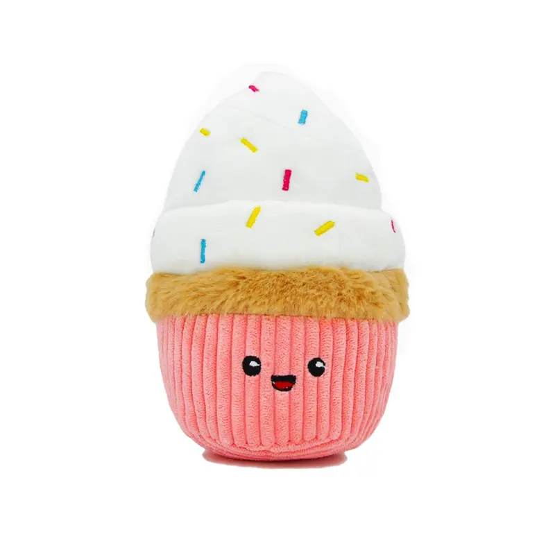 HugSmart Pooch Sweets Dog Toy - Cupcake