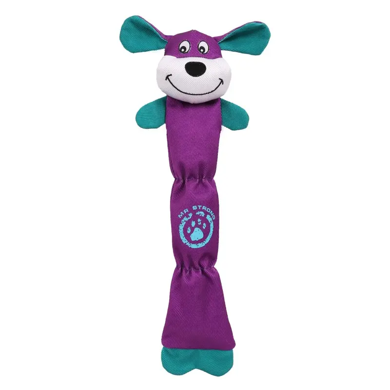 Pet Life Animated Extra Long Dog Toy - Purple Dog