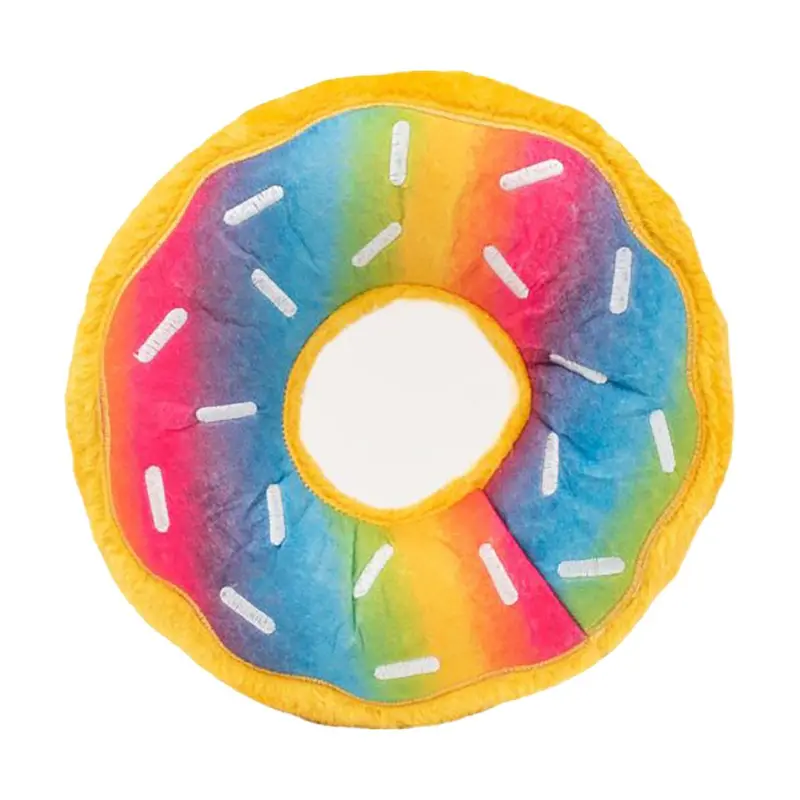 ZippyPaws Donutz Dog Toy - Rainbow