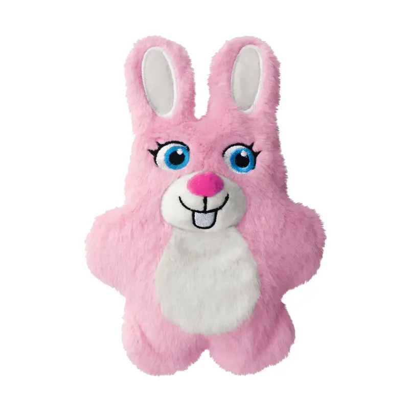 KONG Snuzzles Dog Toy - Kiddos Pink Bunny