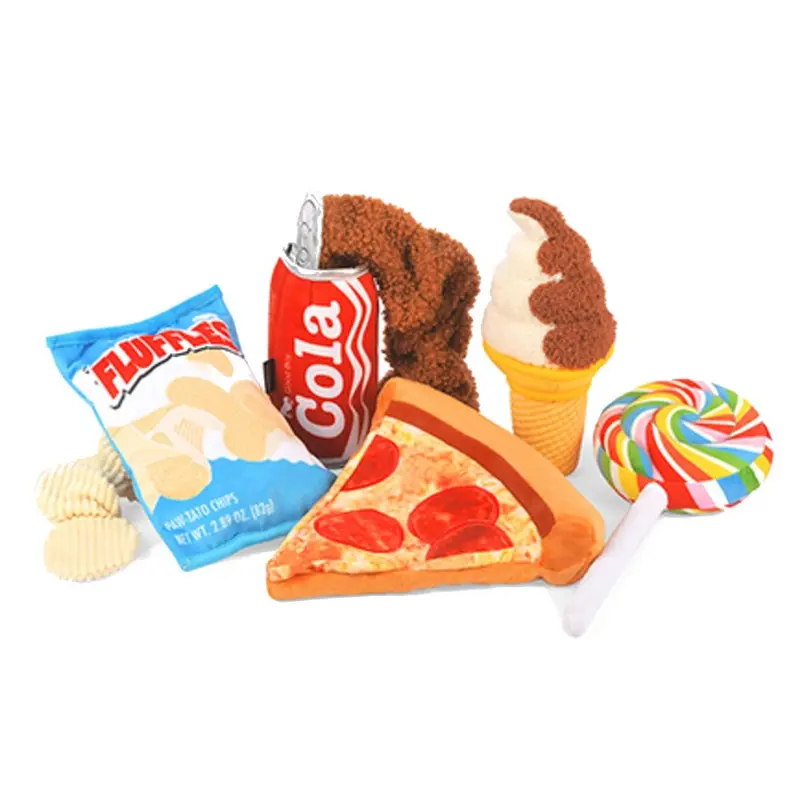 P.L.A.Y. Snack Attack Dog Toy Collection - 5 Piece Set