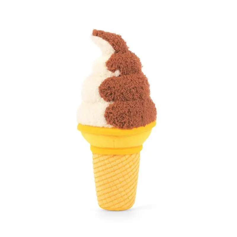 P.L.A.Y. Snack Attack Dog Toy - Swirls n Slobbers Soft Serve