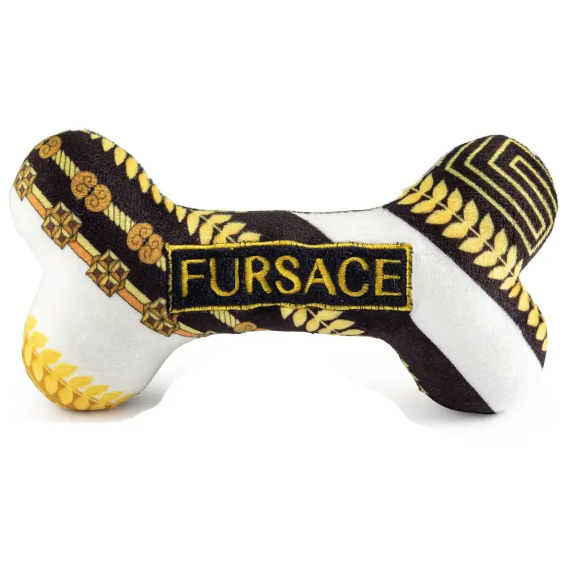 Haute Diggity Dog Fursace Bone Dog Toy