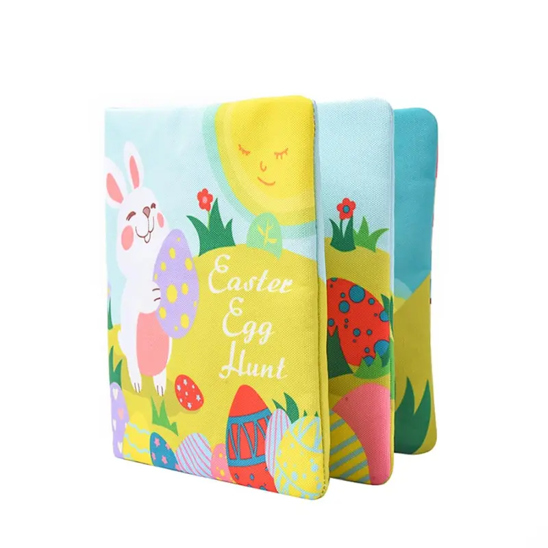 HugSmart Hoppin' Easter Puzzle Hunter Dog Toy - Storybook