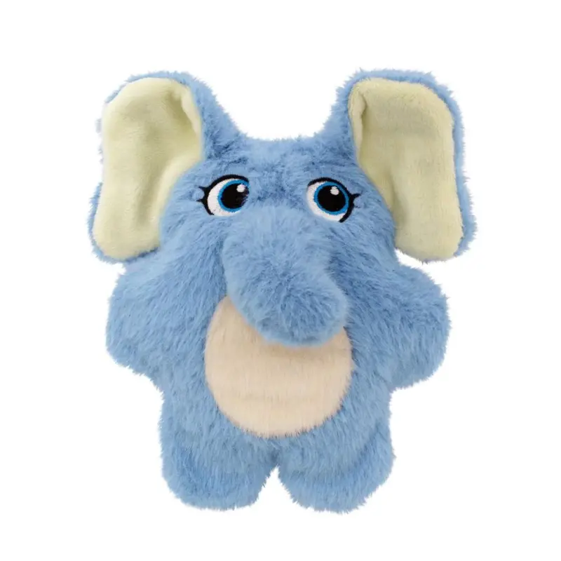 KONG Snuzzles Dog Toy - Kiddos Blue Elephant