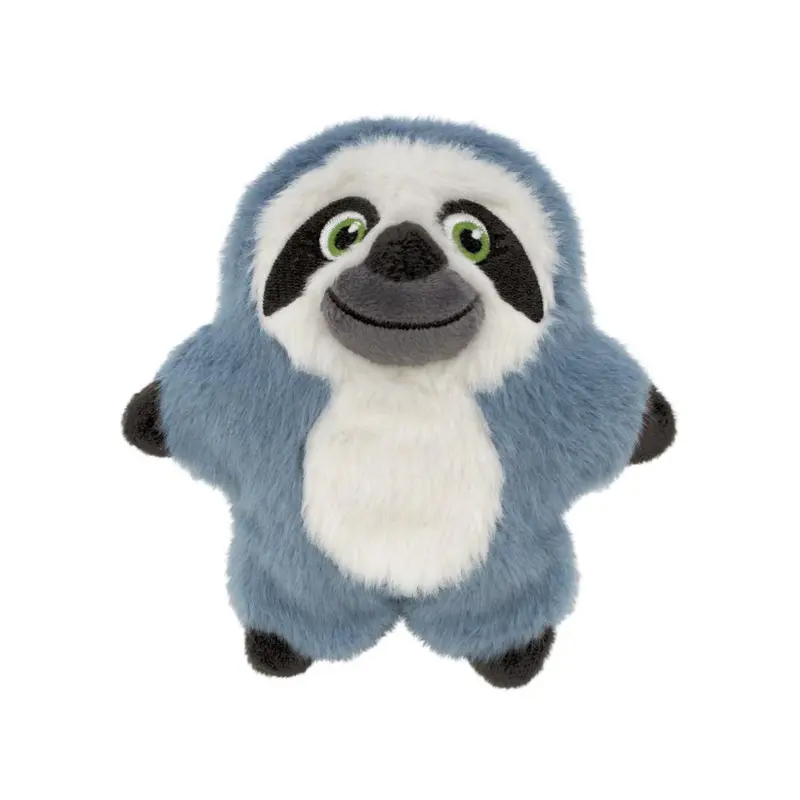 KONG Snuzzles Dog Toy - Kiddos Gray Sloth