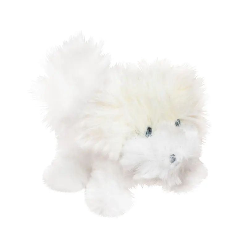 Oscar Newman Pipsqueak Dog Toy - Bichon Frise