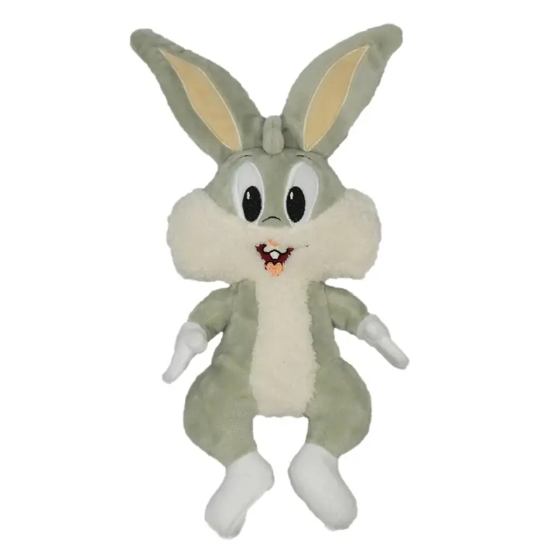 Buckle-Down Looney Tunes Plush Full Body Dog Toy - Bugs Bunny Standing