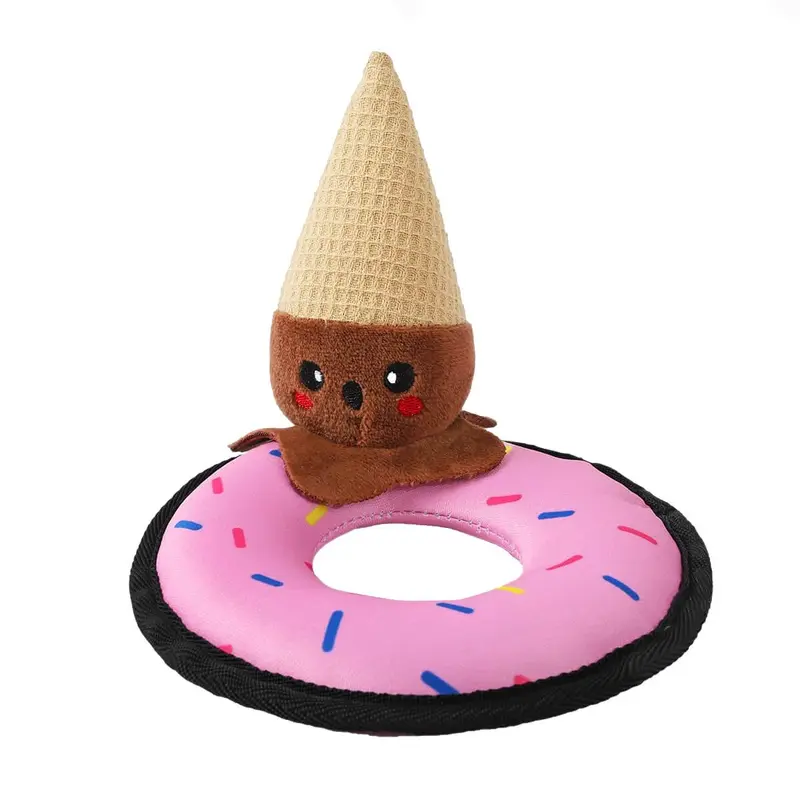 HugSmart Summer Floatie Dog Toy - Ice Cream