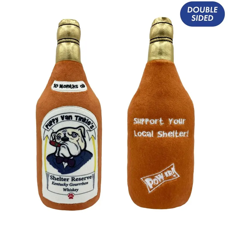 Lulubelles Power Plush Dog Toy - Puppy Van Tinkle's Whiskey