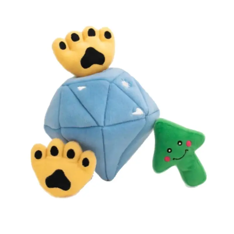 ZippyPaws Burrow Dog Toy - Diamond Paws