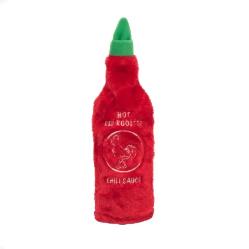 ZippyPaws Hot Sauce Crusherz Dog Toy - Red Rooster