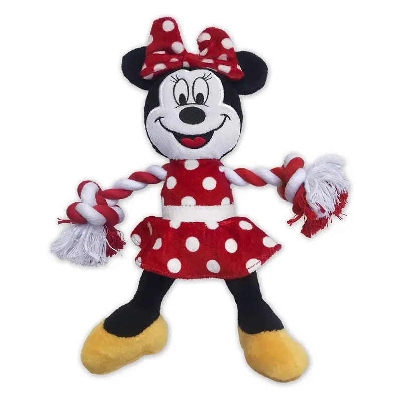 Bay Island Sportswear Disney Plush Rope Dog Toy - Minnie