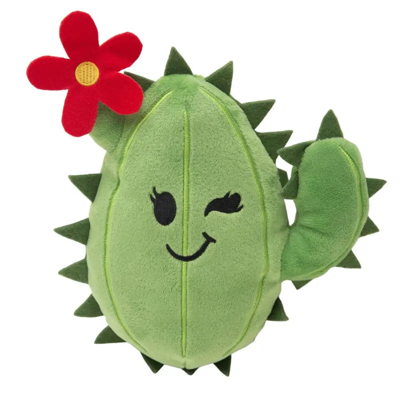 SnugArooz Chloe the Cactus Plush Dog Toy