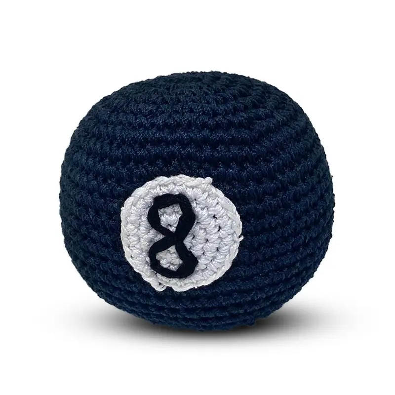 DOGO PAWer Crochet Dog Toy - 8 Ball