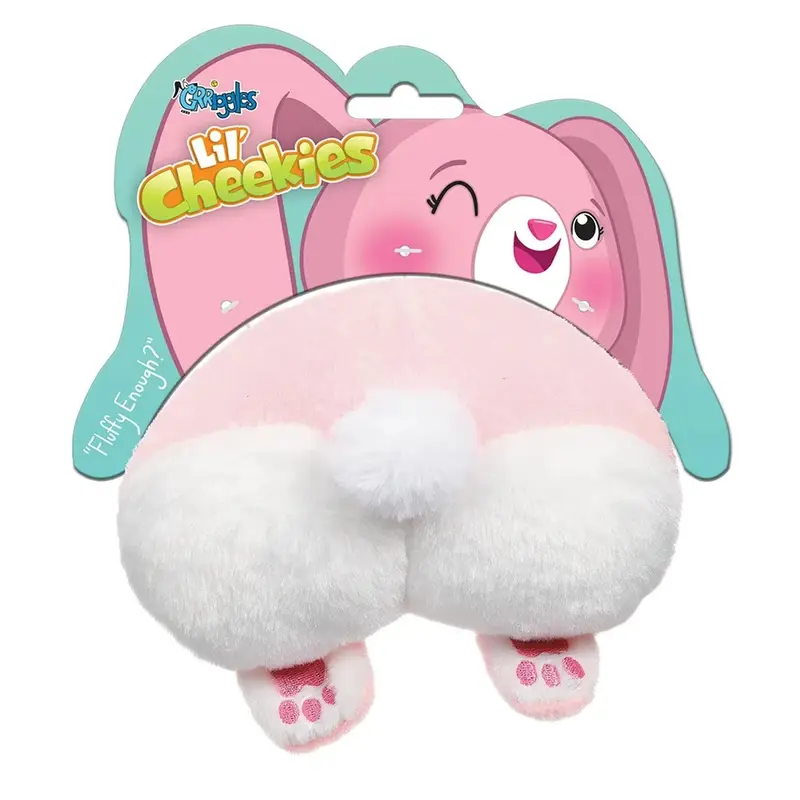 Grriggles Lil' Cheekies Dog Toy - Bunny