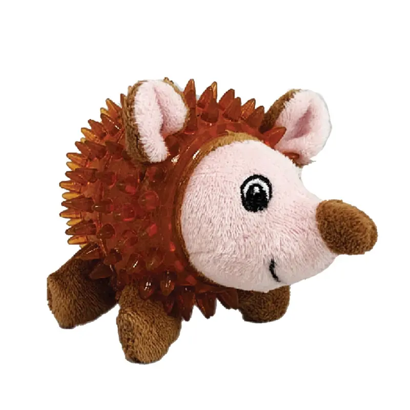 Spunky Pup Lil Bitty Squeakers Dog Toy - Hedgehog