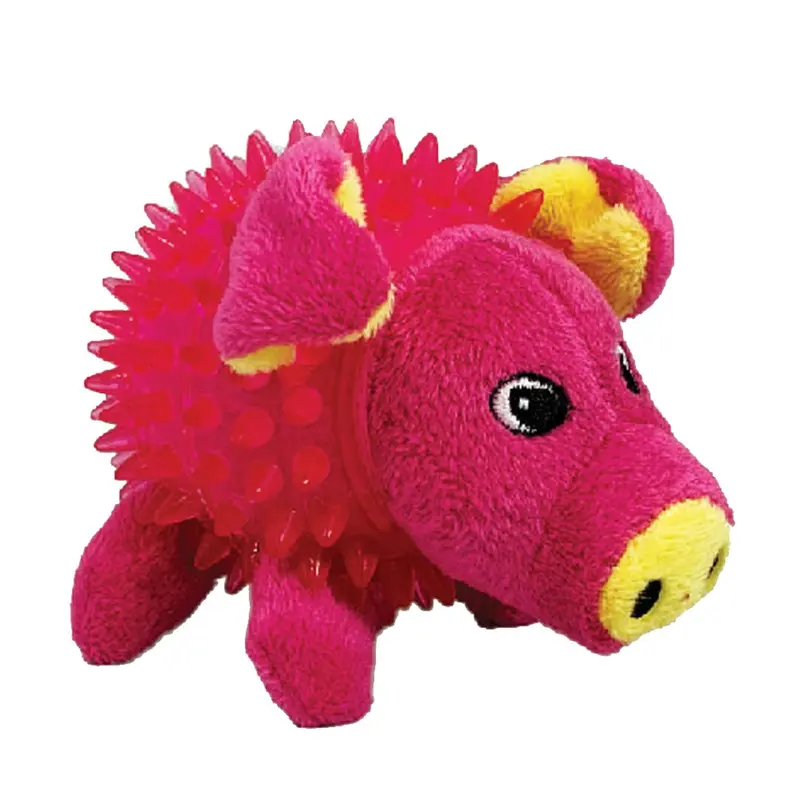 Spunky Pup Lil' Bitty Squeakers Dog Toy - Pig