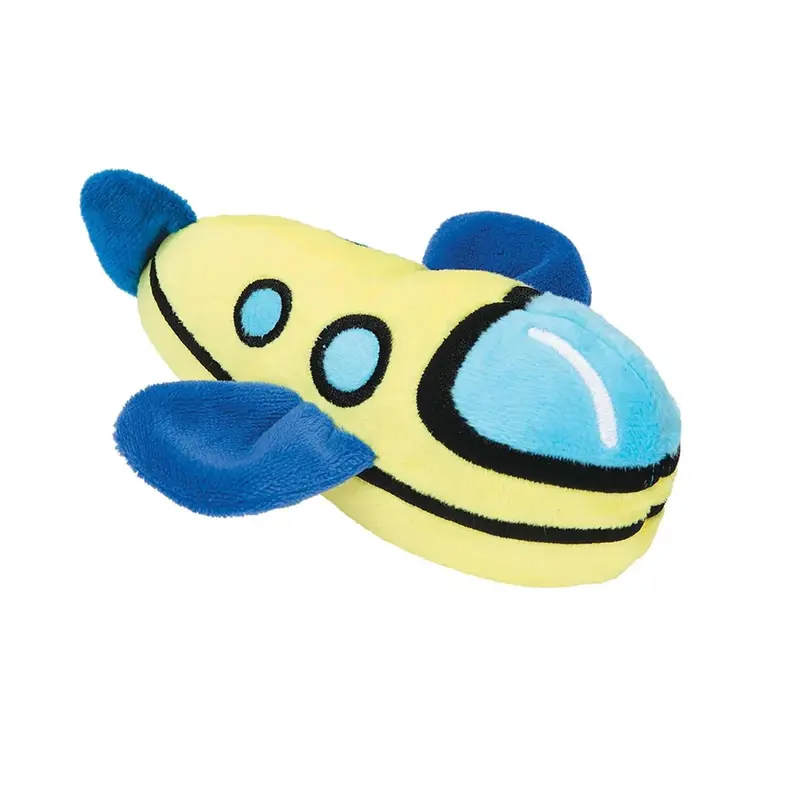 Zanies Way To Go Travel Dog Toy - Plane