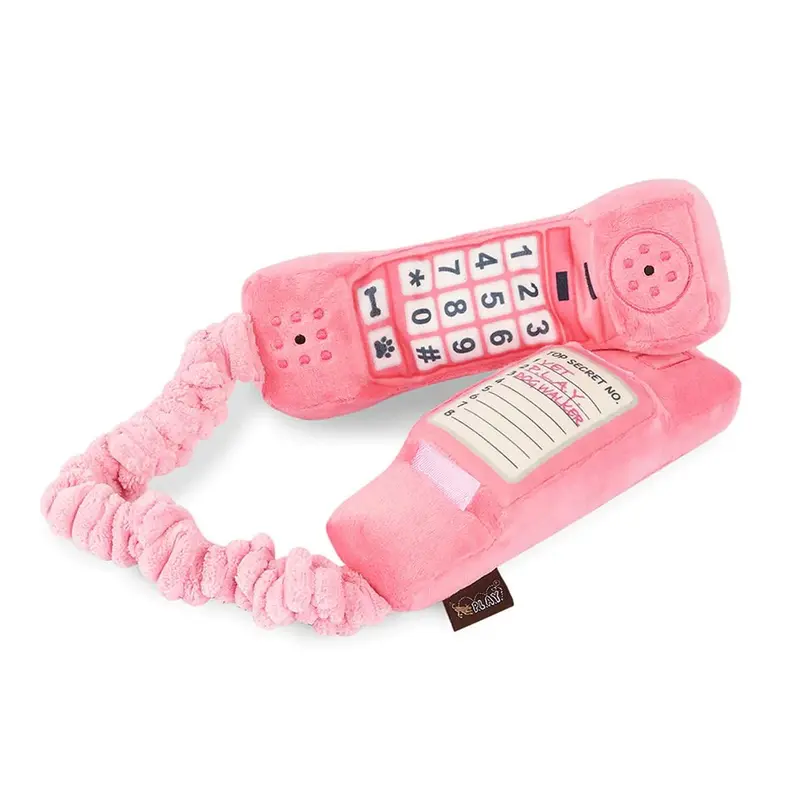 P.L.A.Y. 80s Classic Dog Toy - Paw Talk Corded Phone