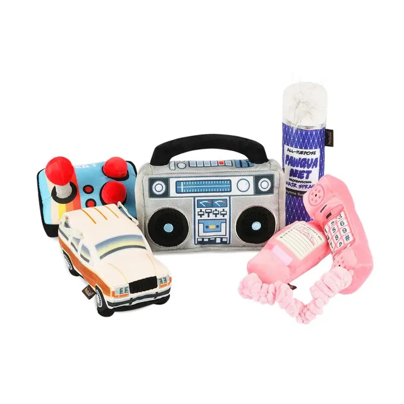 P.L.A.Y. 80s Classics Dog Toy Collection - 5 Piece Set