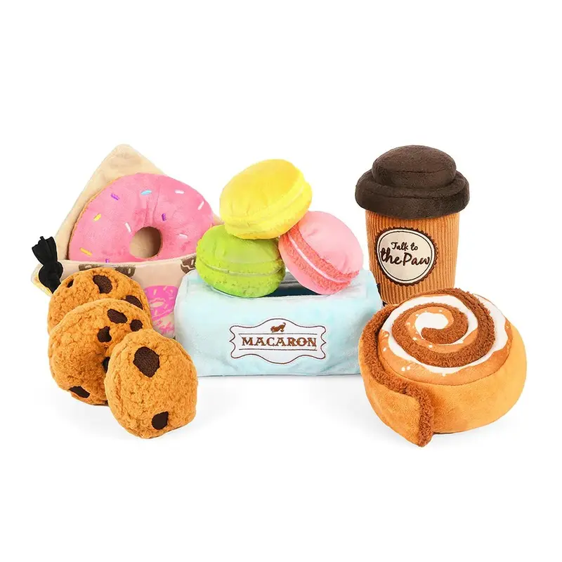 P.L.A.Y. Pup Cup Caf Dog Toy Collection - 5 Piece Set