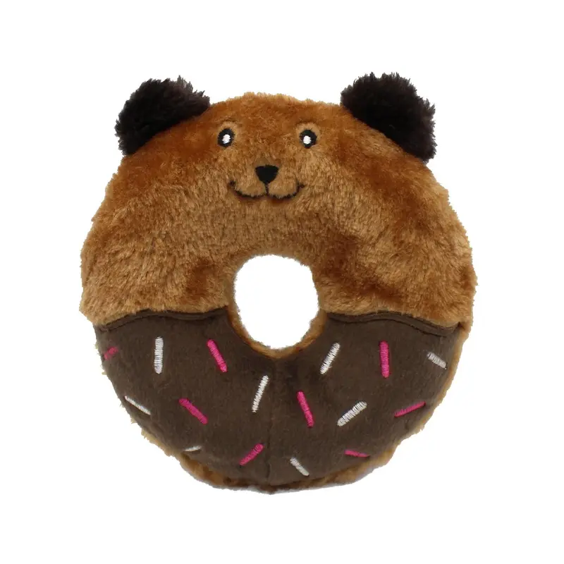 ZippyPaws Donutz Buddies Dog Toy - Bear