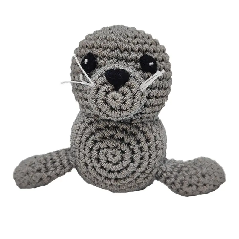 DOGO PAWer Crochet Dog Toy - Seal