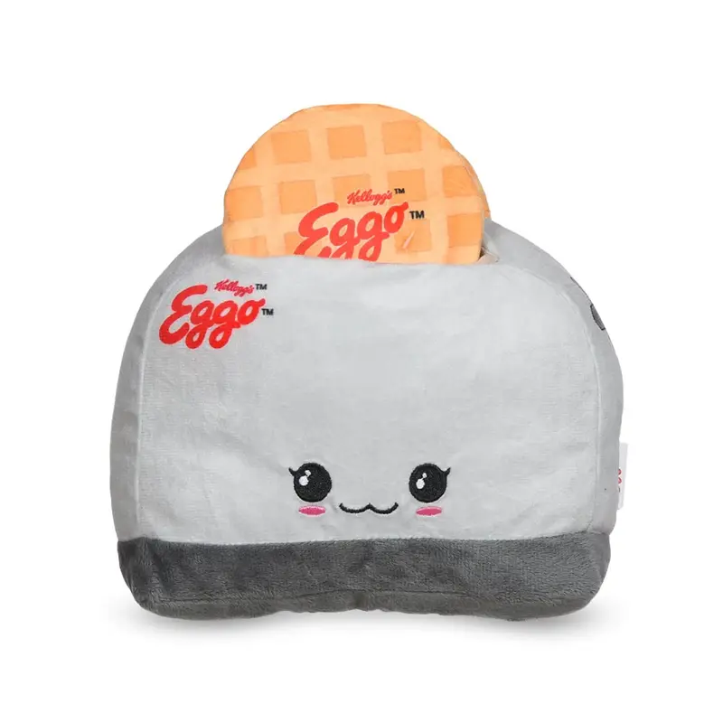 Kellogg's Eggo Happy Toaster Burrow Dog Toy