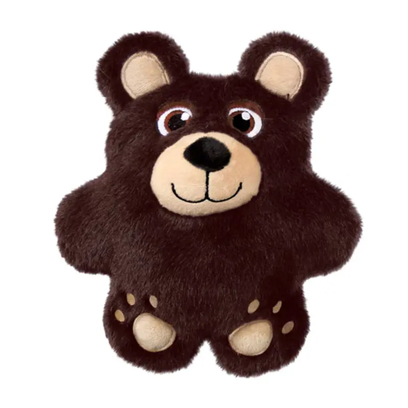 KONG Snuzzles Dog Toy - Brown Bear