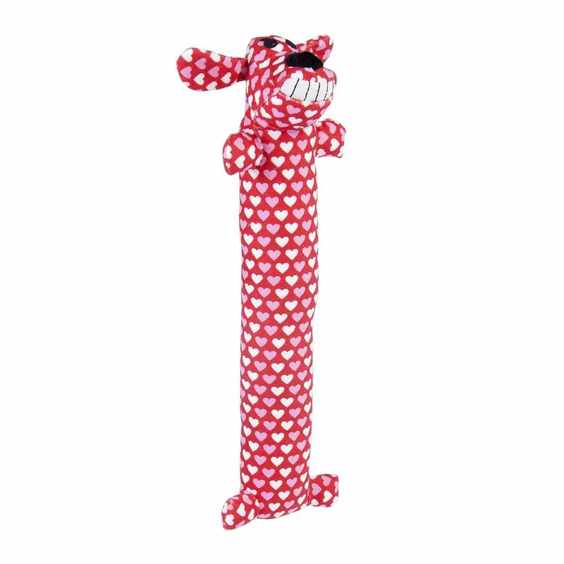 Multipet Valentine's Day Loofa Dog Toy