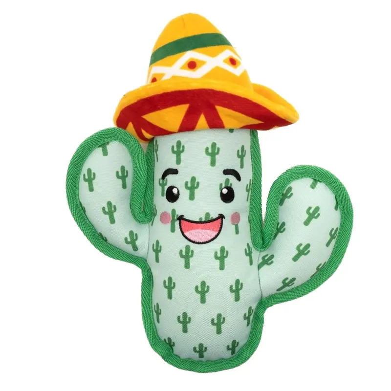 Worthy Dog Bonded Mesh Dog Toy - Cactus