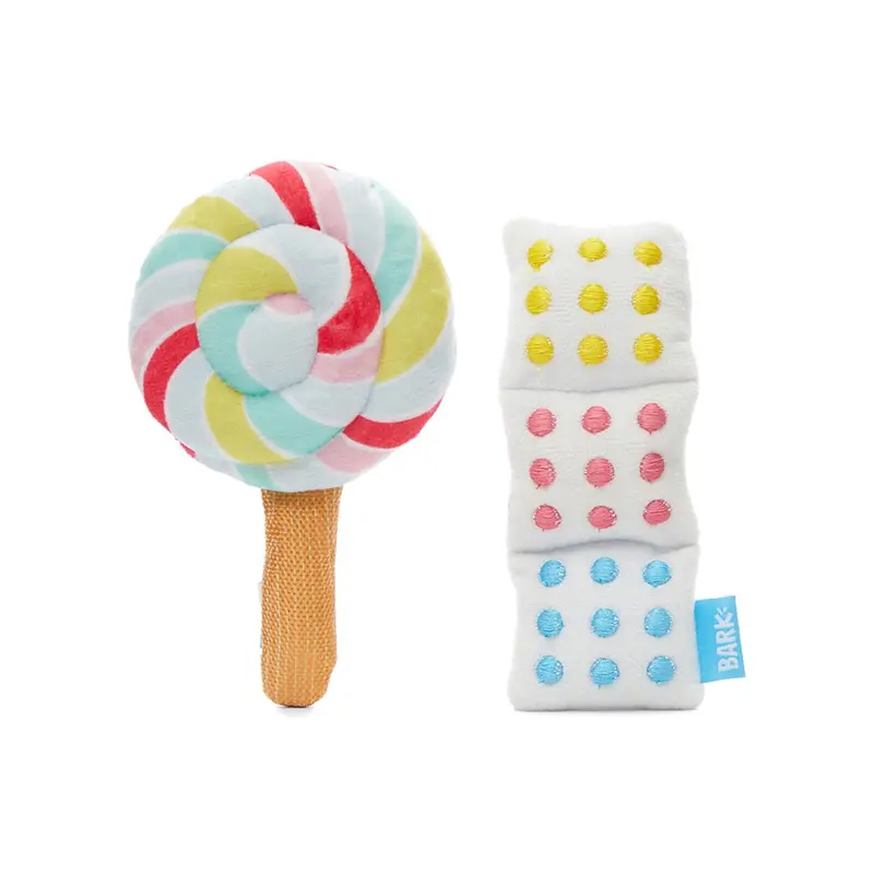 BARK Lolly Palooza Dog Toy - 2 Pack