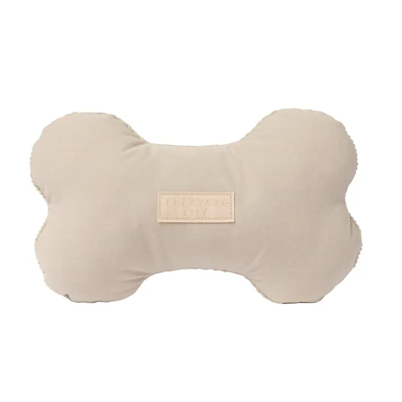 FuzzYard Life Bone Dog Toy - Sandstone