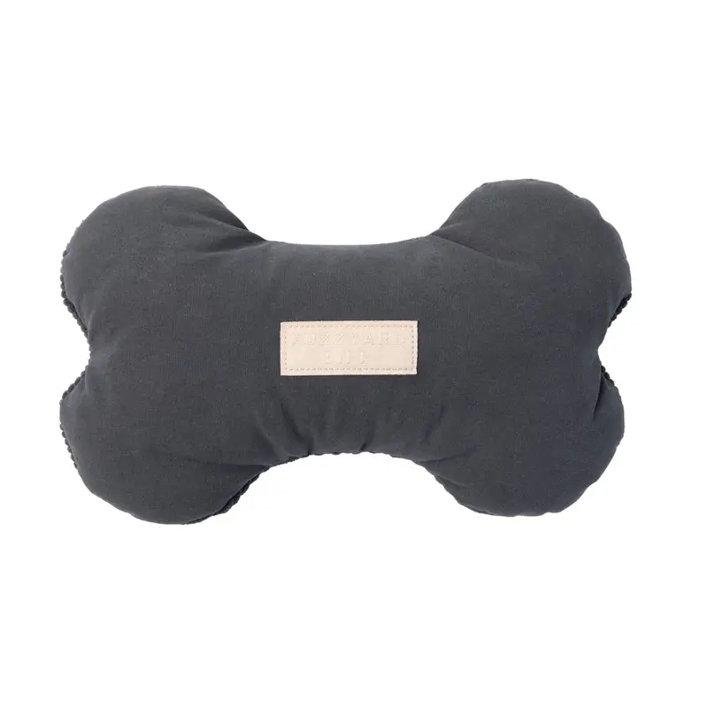 FuzzYard Life Bone Dog Toy - Slate Gray