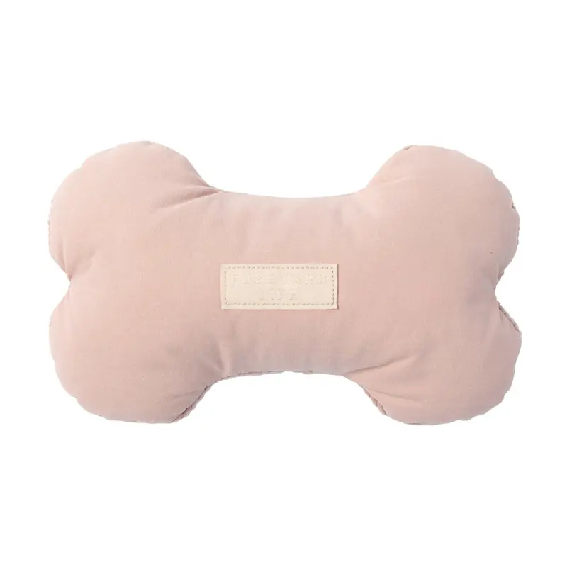 FuzzYard Life Bone Dog Toy - Soft Blush